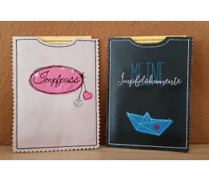 Stickserie - 33 Motive für Impfpass